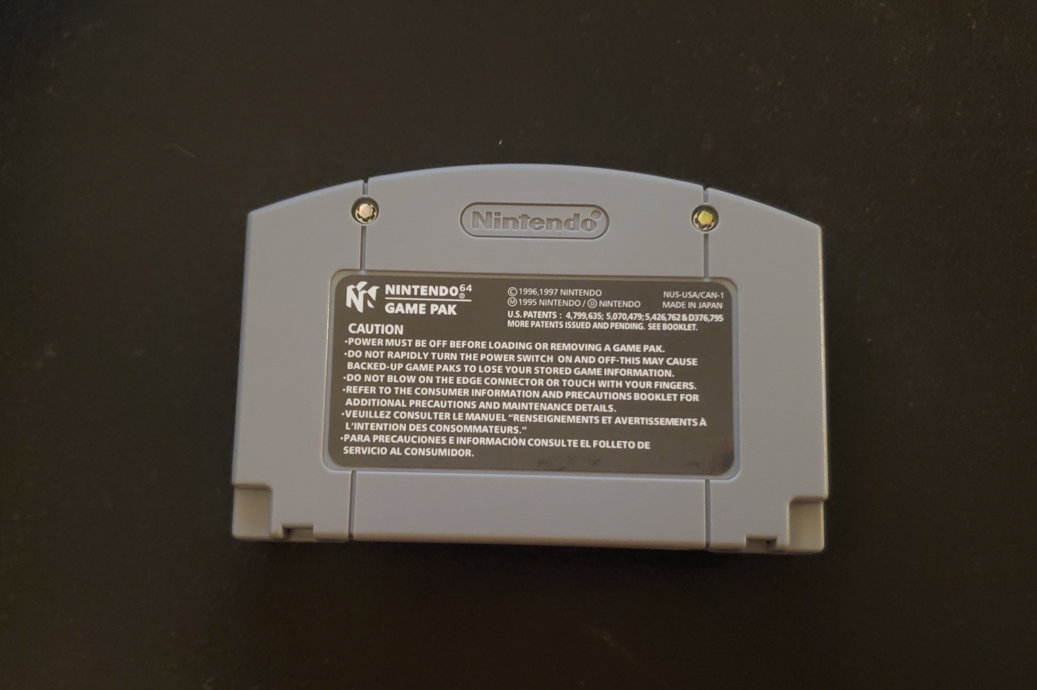 Cruis'n USA N64 Nintendo 64 Video Game Cartridge 1996