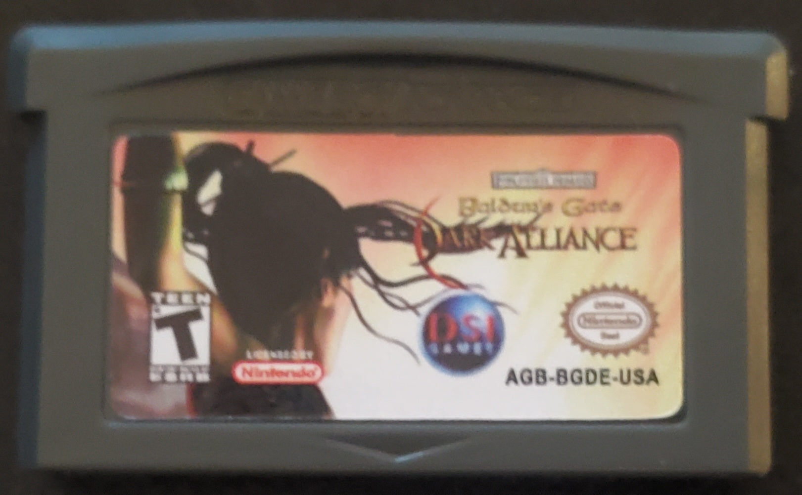 Baldur's Gate Dark Alliance GBA Video Game Boy Advance 2004 Nintendo