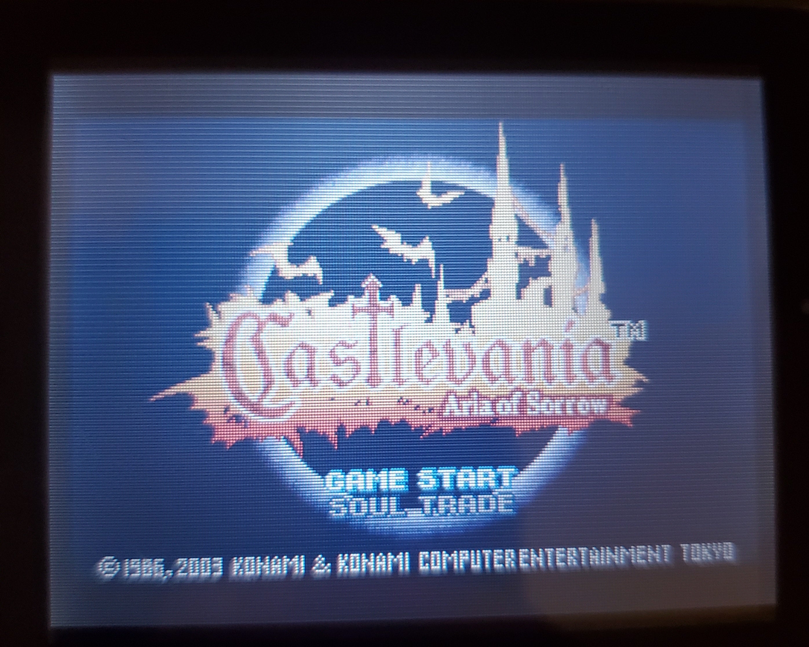 Castlevania Aria of Sorrow GBA Video Game Cartridge Nintendo Game Boy Advance