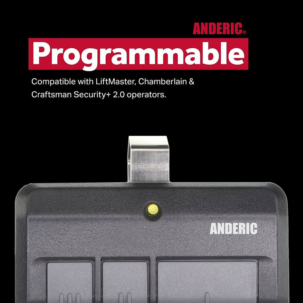 Anderic RR850LM Universal Garage Door & Gate Opener Conversion Add-on Kit for Up to 3 Garage Doors